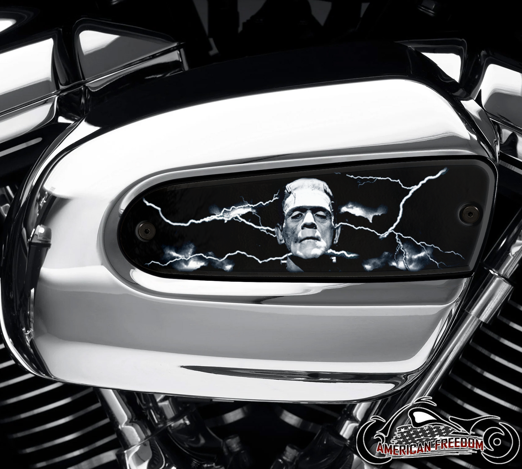 Harley Davidson Wedge Air Cleaner Insert - Frankenstein